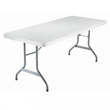 Mesa plegable rectangular